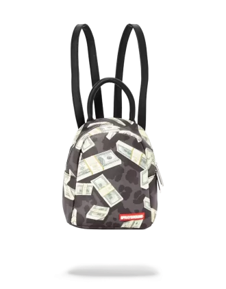 MONEY ON BLACK LEOPARD PRINT MINI