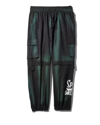 PANTALONI DA JOGGER CARGO TIE DYE MILITARI PANTALONI DA JOGGER CARGO TIE DYE MILITARI