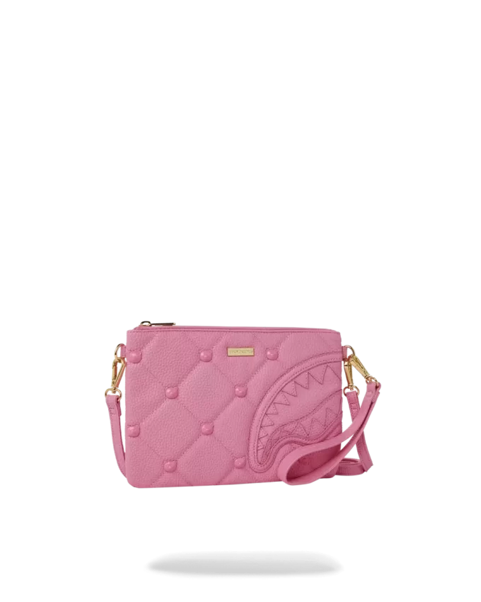 POCHETTE CROSSOVER CON BORCHIE A ORSO SORBET STUNNA POCHETTE CROSSOVER CON BORCHIE A ORSO SORBET STUNNA