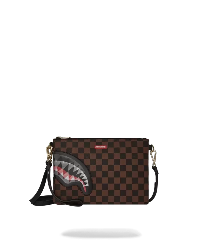 POCHETTE CROSSOVER CON EFFETTI LENTICOLARI E TRACOLLA