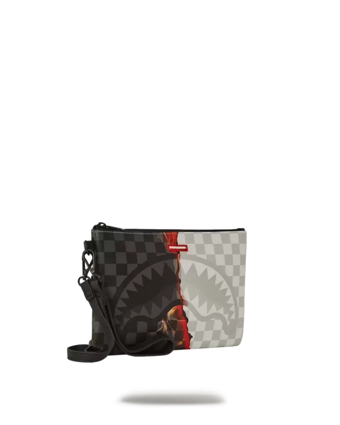 POCHETTE CROSSOVER RING OF FIRE CON TRACOLLA