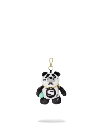 PORTACHIAVI CON MASCHERA DA SCI PANDA E ORSO