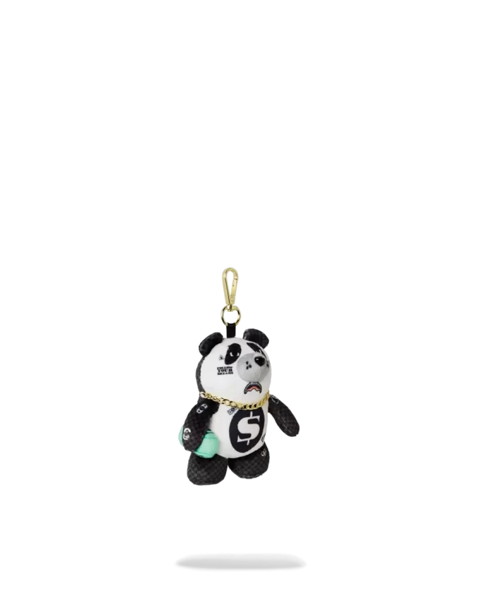 PORTACHIAVI CON MASCHERA DA SCI PANDA E ORSO