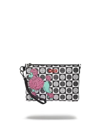 POUCHETTE IN COLLABORAZIONE CON BARBONE A QUADRI RON ENGLISH