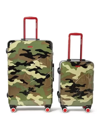 SET DI BAGAGLI JUNGLE PARIS 2 PEZZI (BAULETTO A MANO E FULL-SIZE)