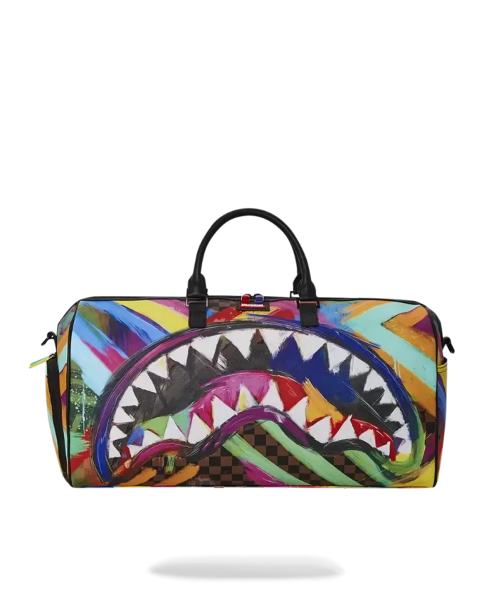 SHARKS IN PARIS CITY STREAKS DUFFLE SHARKS IN PARIS CITY STREAKS DUFFLE