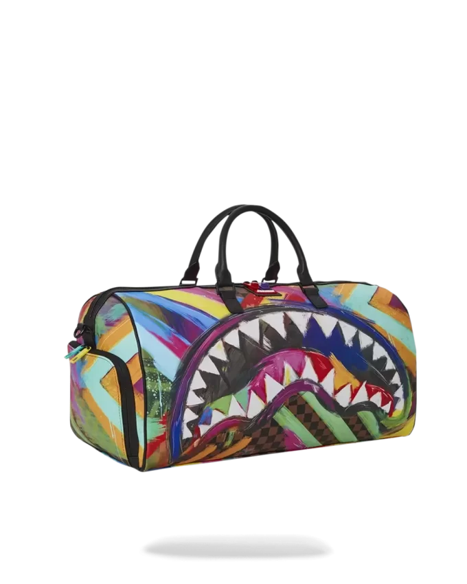 SHARKS IN PARIS CITY STREAKS DUFFLE SHARKS IN PARIS CITY STREAKS DUFFLE