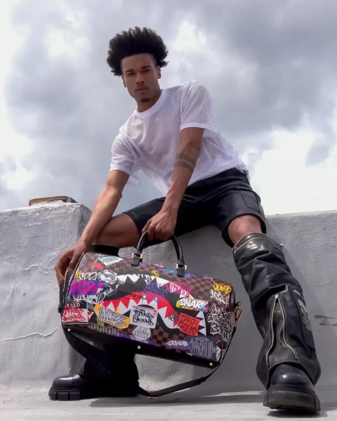 SHARKS IN PARIS THE RIZZ DUFFLE SHARKS IN PARIS THE RIZZ DUFFLE
