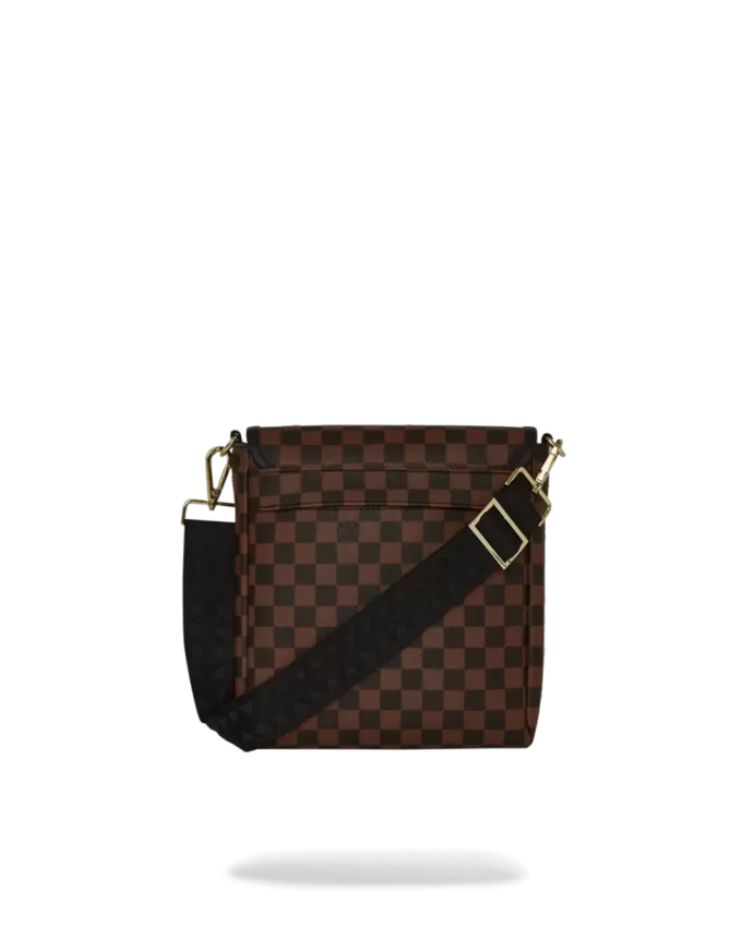 SQUALI DENTI DI SEGA NELLA BORSA MESSENGER DI PARIGI SQUALI DENTI DI SEGA NELLA BORSA MESSENGER DI PARIGI
