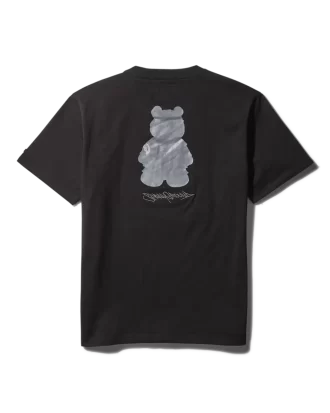 T-SHIRT A MANICA CORTA CON GRAFICA MONEY BEAR (NERA)