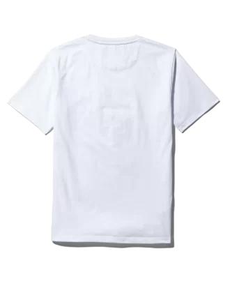 T-SHIRT BIANCA CON ORSO ANATOMICO GIOVANILE