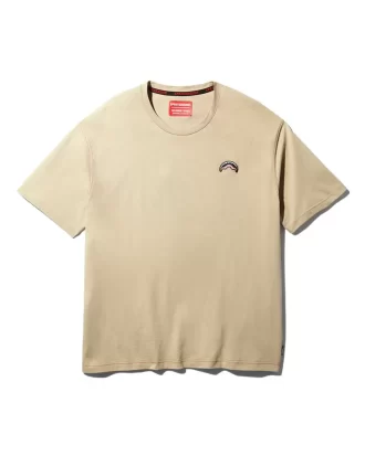 T-SHIRT OVER SHARK (SABBIA)