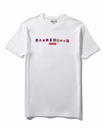 T-SHIRT VIBE CHECK (BIANCO)