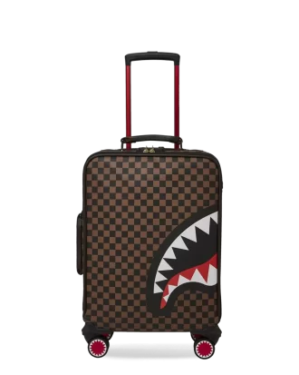 TASCA ESTERNA CON CERNIERA ORO SHARKS IN PARIS JETSETTER BAGAGLIO A MANO
