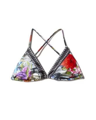 TOP BIKINI CON DENARO FLOREALE