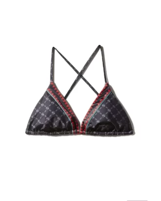 TOP BIKINI CON MOTIVO MIDNIGHT MONEY