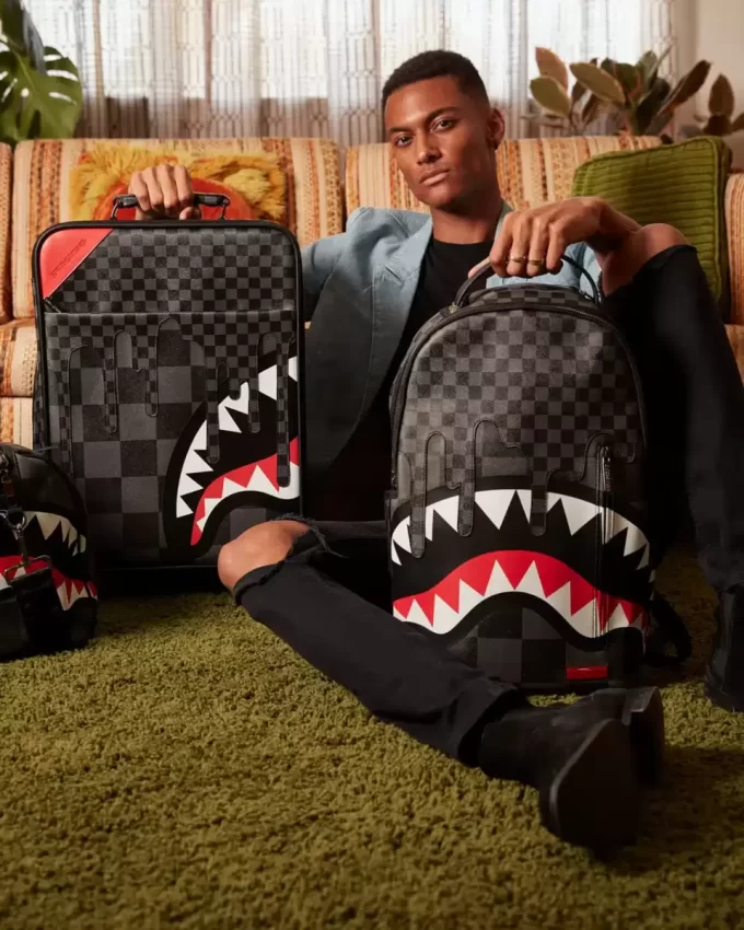 XTC GREY SHARKS IN PARIS JETSETTER BAGAGLIO A MANO XTC GREY SHARKS IN PARIS JETSETTER BAGAGLIO A MANO