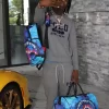 BORSA A TRACOLLA COLORATA