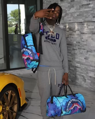 BORSA A TRACOLLA COLORATA