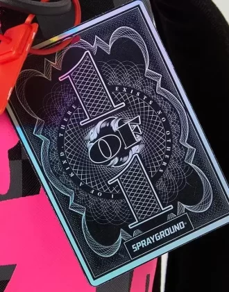 ZAINO VERDE NEON DRIP (UNICO)