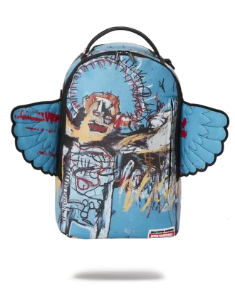 ZAINO WING UFFICIALE DI BASQUIAT SENZA TITOLO (ANGELO CADUTO) 1981 (DLXV)